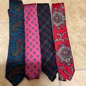 3 POLO RALPH LAUREN TIES ALL NEW CONDITION CAN BUY SEPARATELY AT $12 EACH